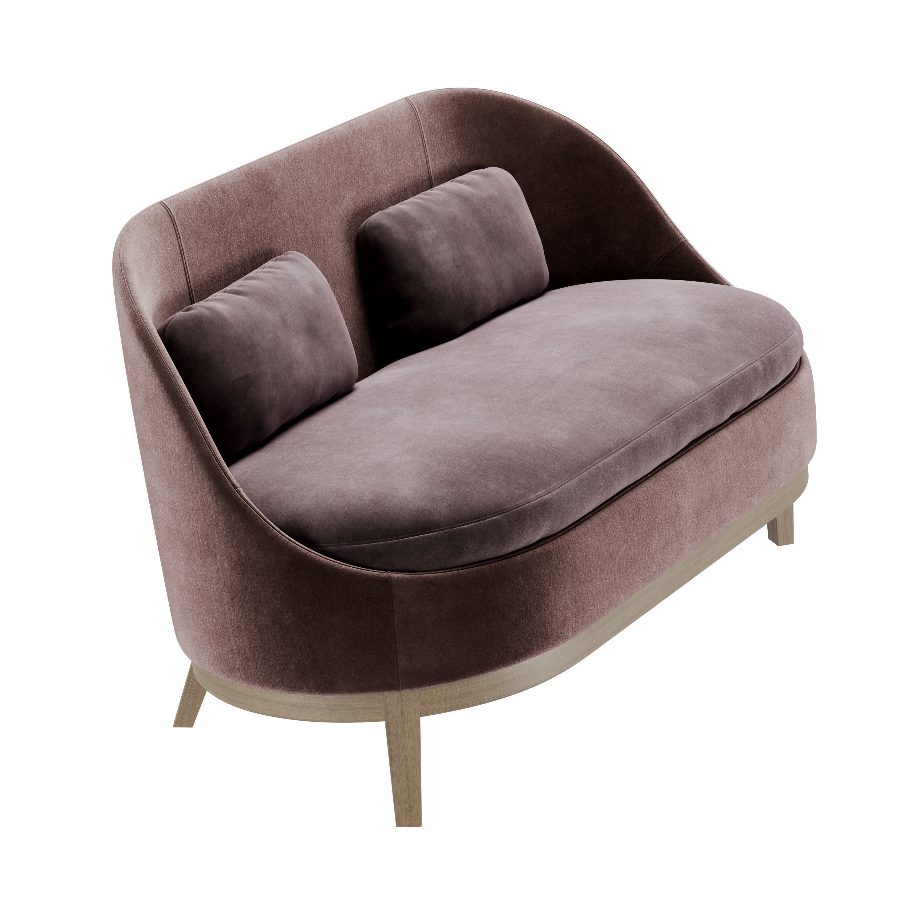 Piet Boon Collection - Belle Loveseat and armchair 3D model_3