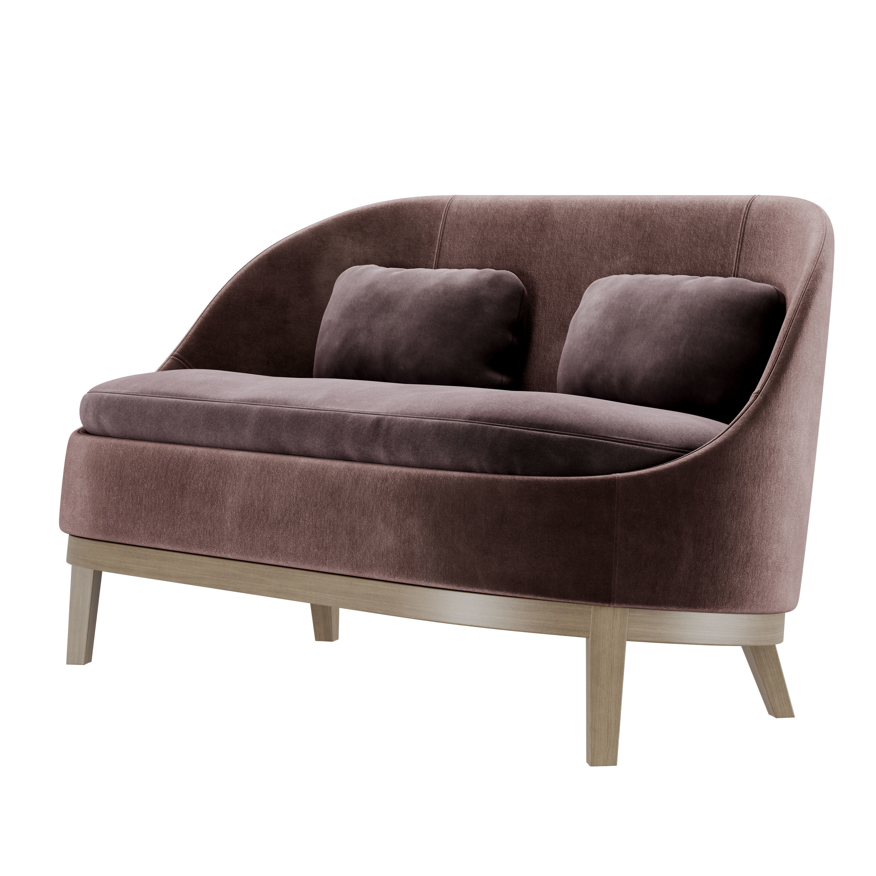 Piet Boon Collection - Belle Loveseat and armchair 3D model_2