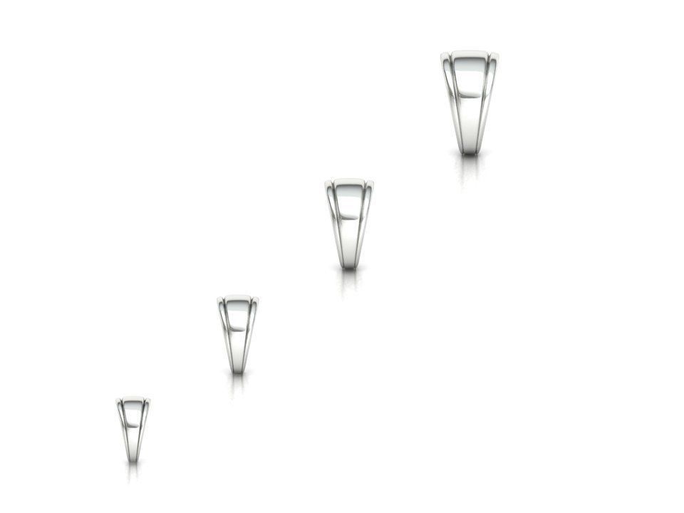 BAILS LOOP PACKAGE for Pendants Necklaces v6 3D print model_6