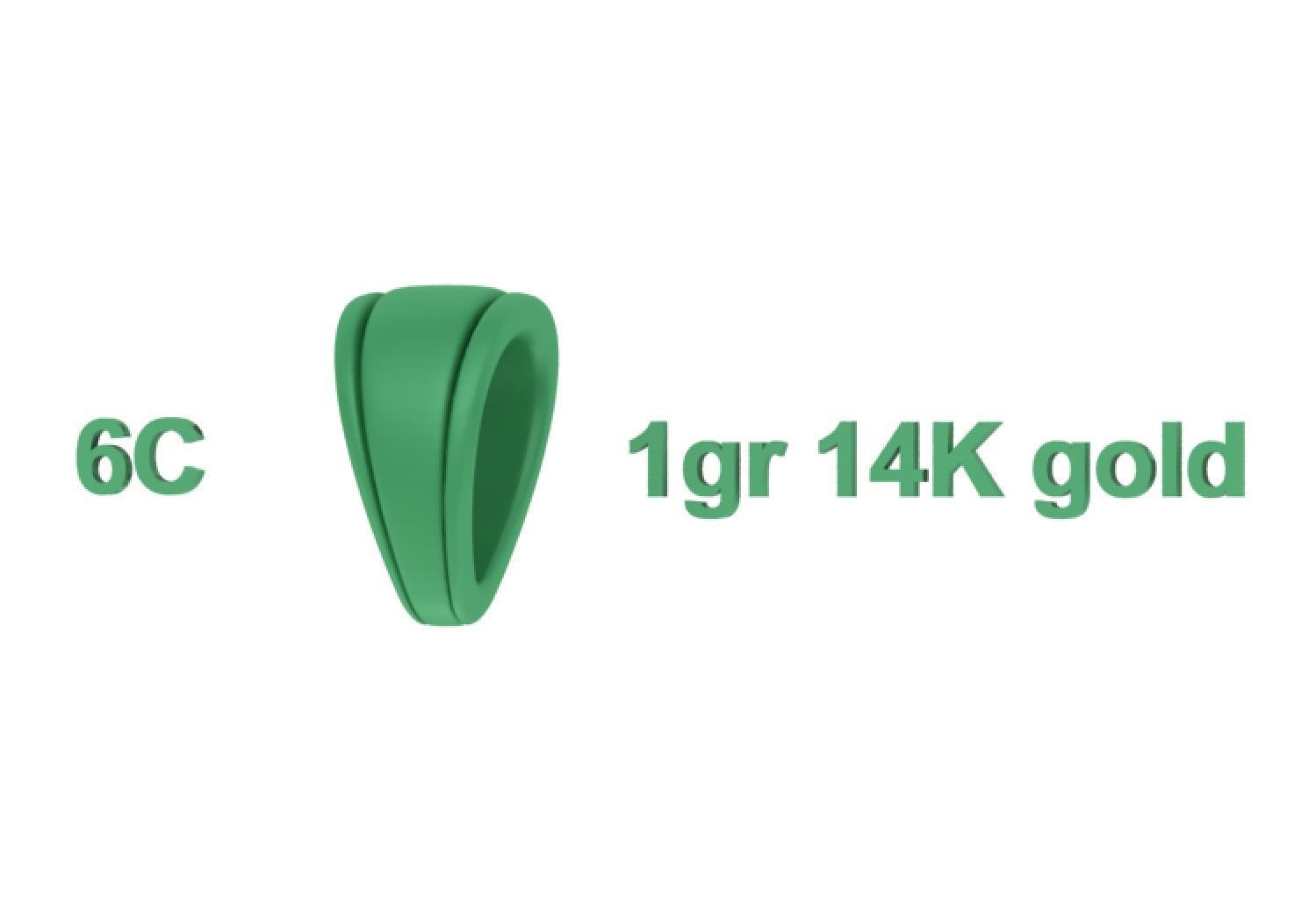 BAILS LOOP PACKAGE for Pendants Necklaces v6 3D print model_17