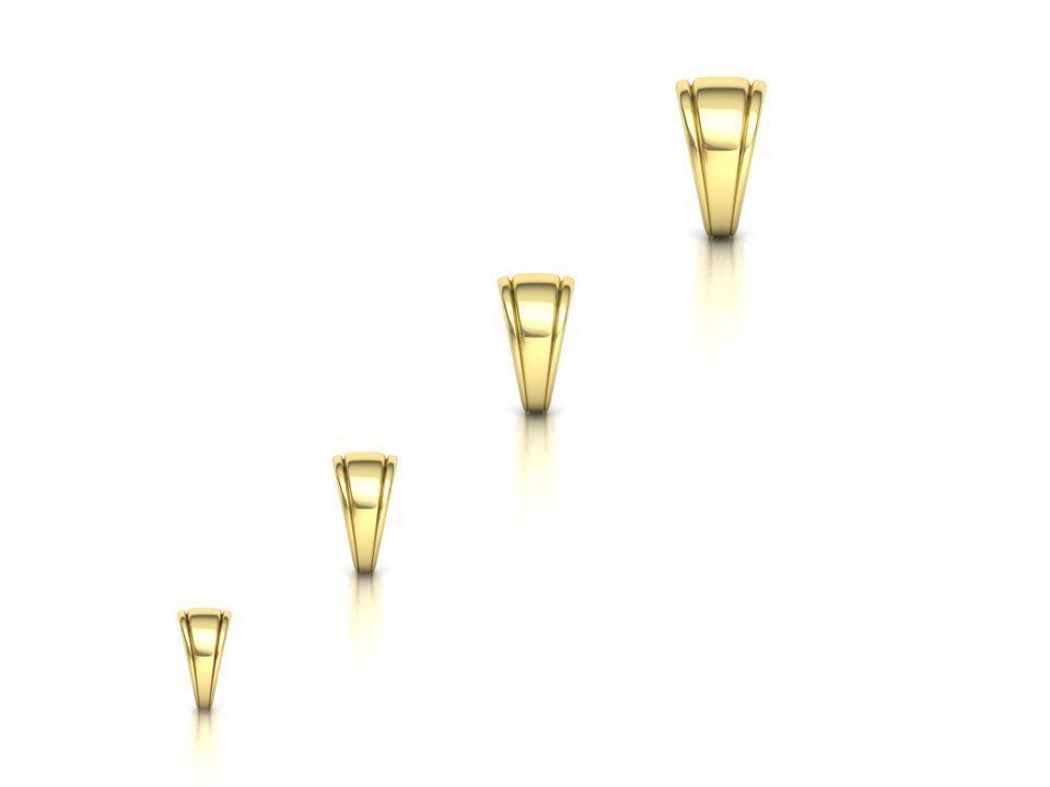 BAILS LOOP PACKAGE for Pendants Necklaces v6 3D print model_7