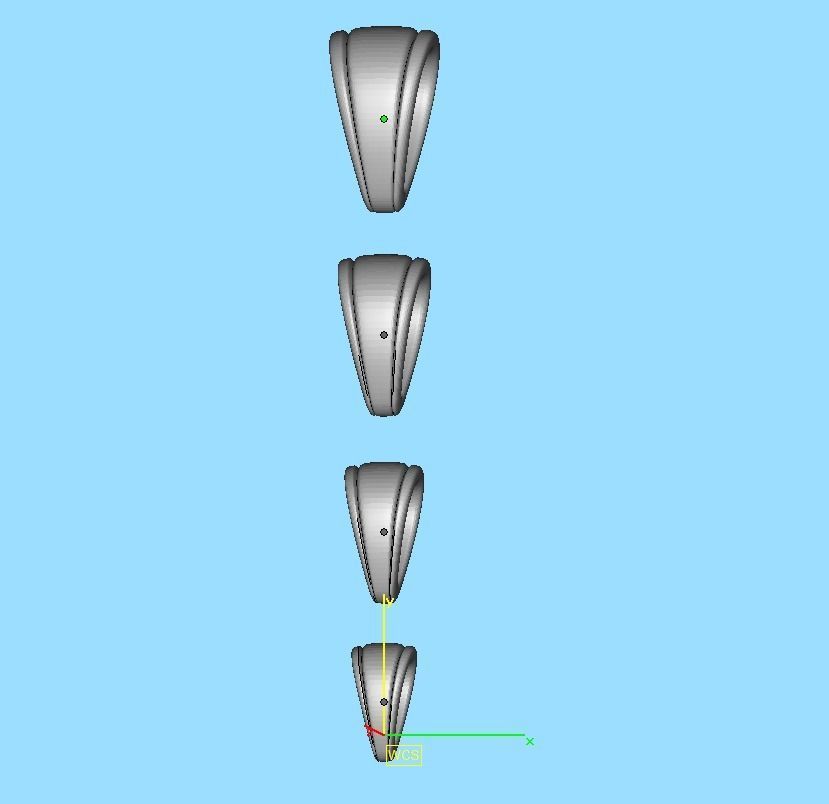 BAILS LOOP PACKAGE for Pendants Necklaces v6 3D print model_19