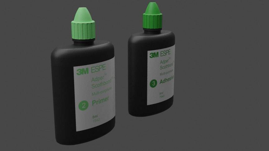 Multi-Purpouse dental adhesive - ScotchBond 3D model_2