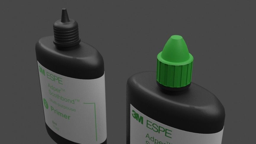 Multi-Purpouse dental adhesive - ScotchBond 3D model_5