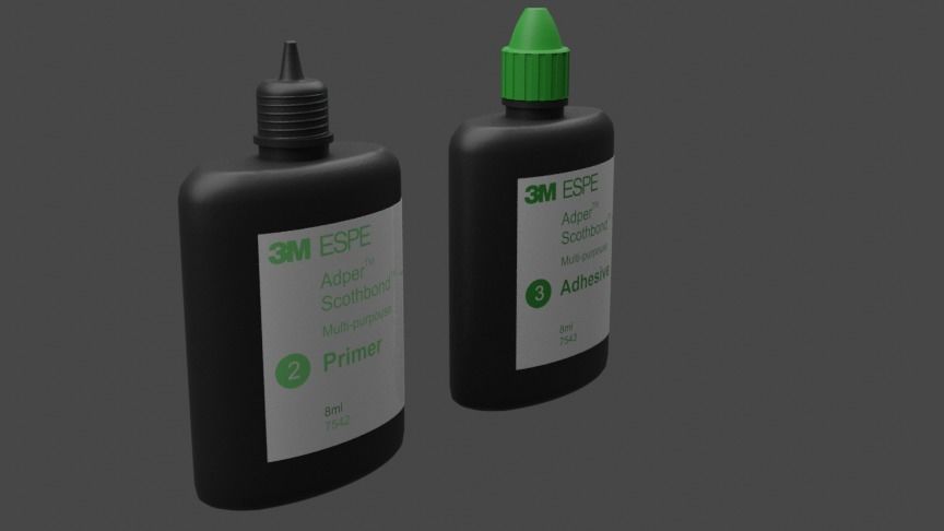 Multi-Purpouse dental adhesive - ScotchBond 3D model_3