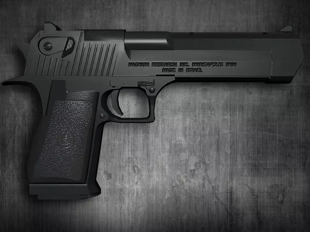 Desert Eagle - Game Ready - Low Poly - Normal Maps Low-poly 3D model