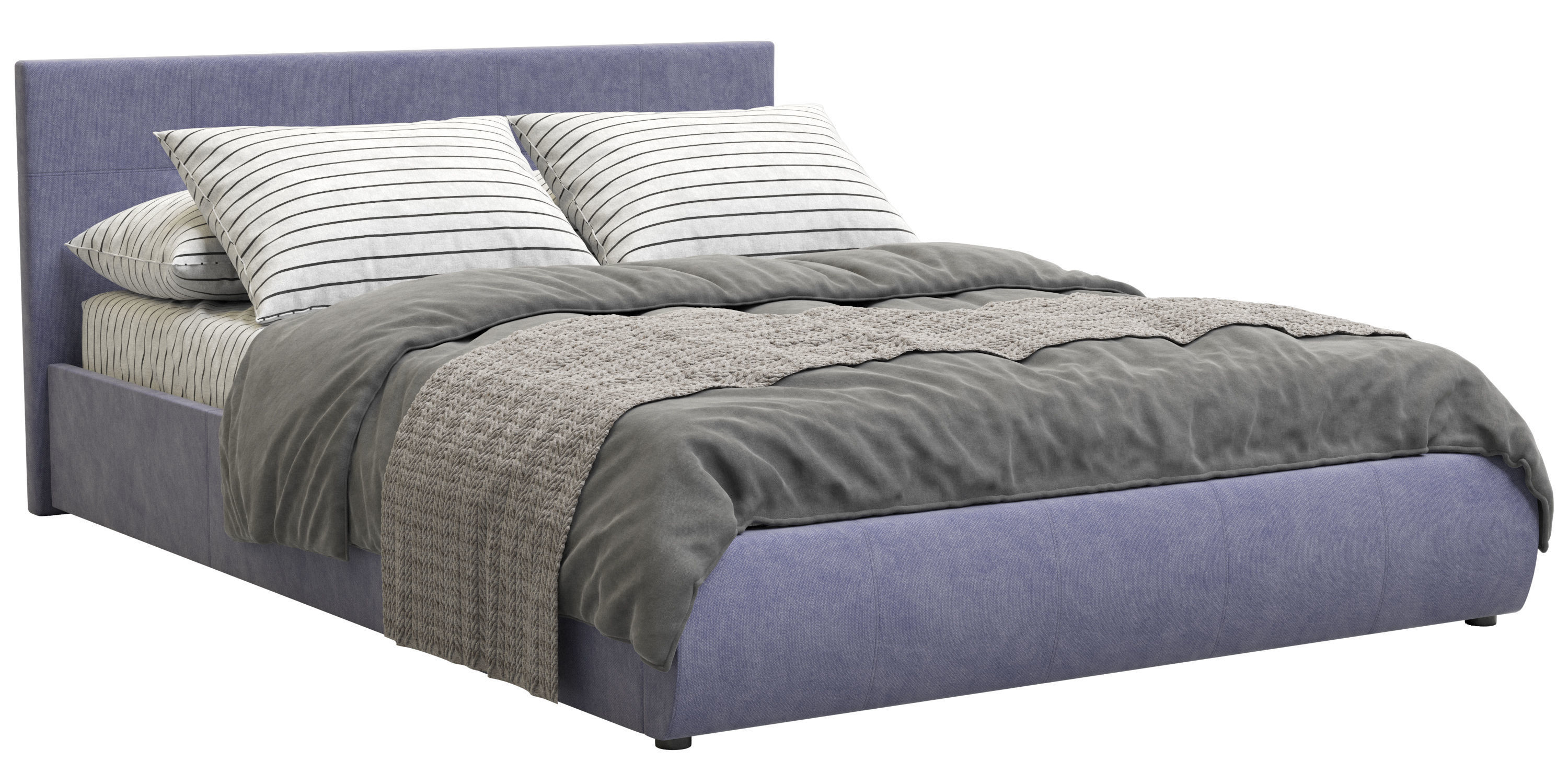 Hoff Mila Two Bed 3D model_2