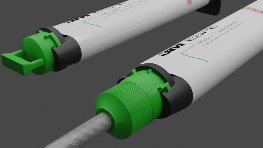 Dental Self-Adhesive Cement - RelyX Ultimate 3D model_5