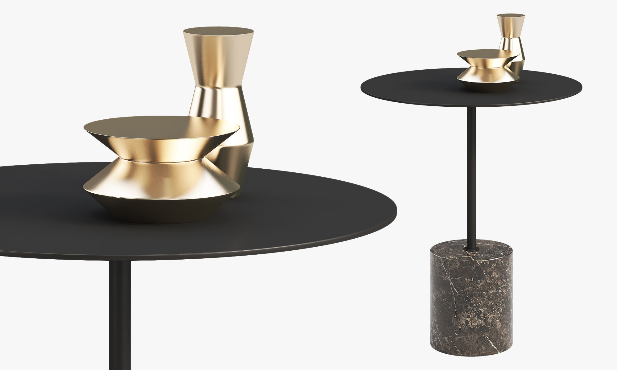 Joybird Braco End Table 3D model_2