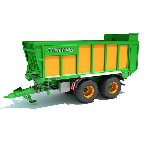 Joskin Farm Trailer 3D model