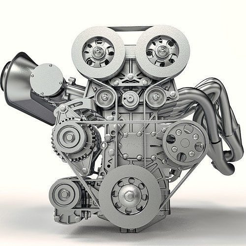High quality 3d Toyota Engine  3D model