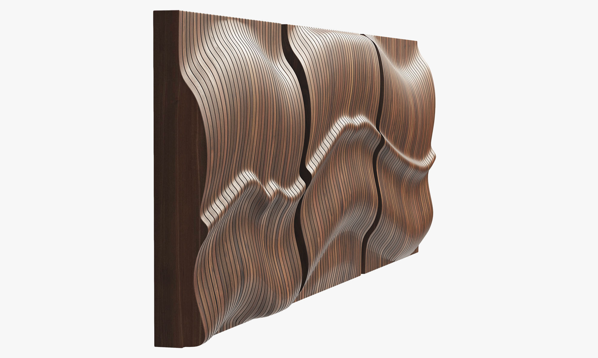Joybird Legna Panels Wall Art 3D model_4