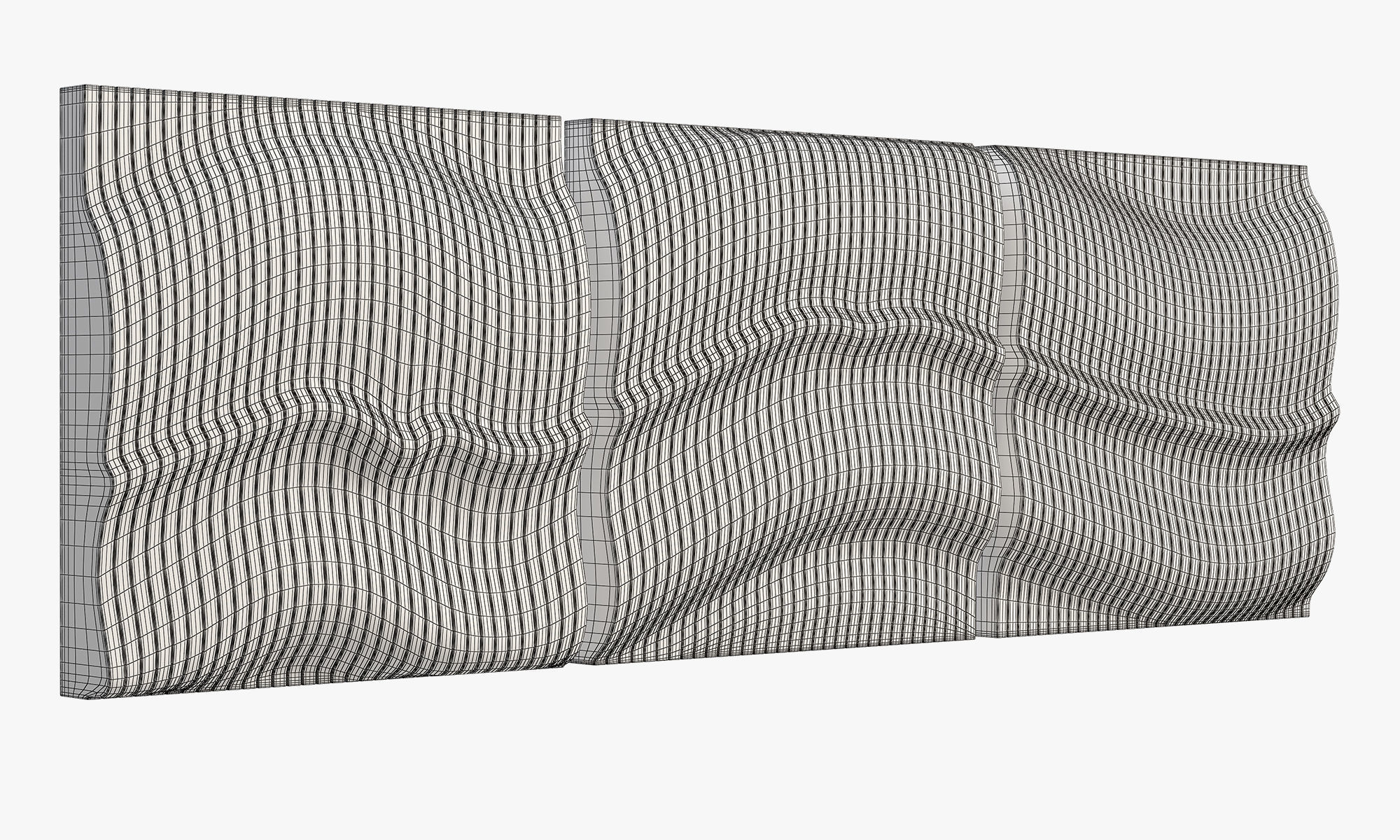 Joybird Legna Panels Wall Art 3D model_8