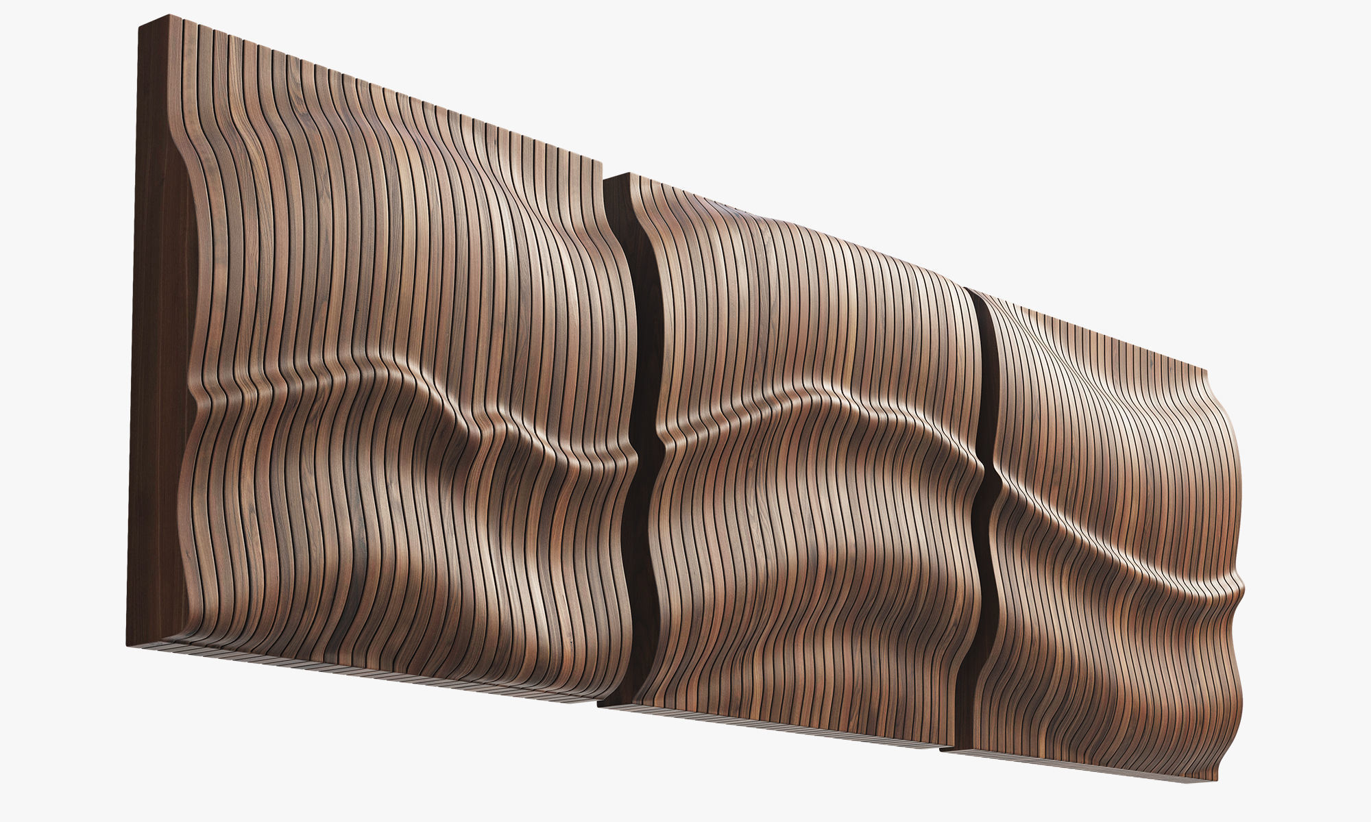 Joybird Legna Panels Wall Art 3D model_5