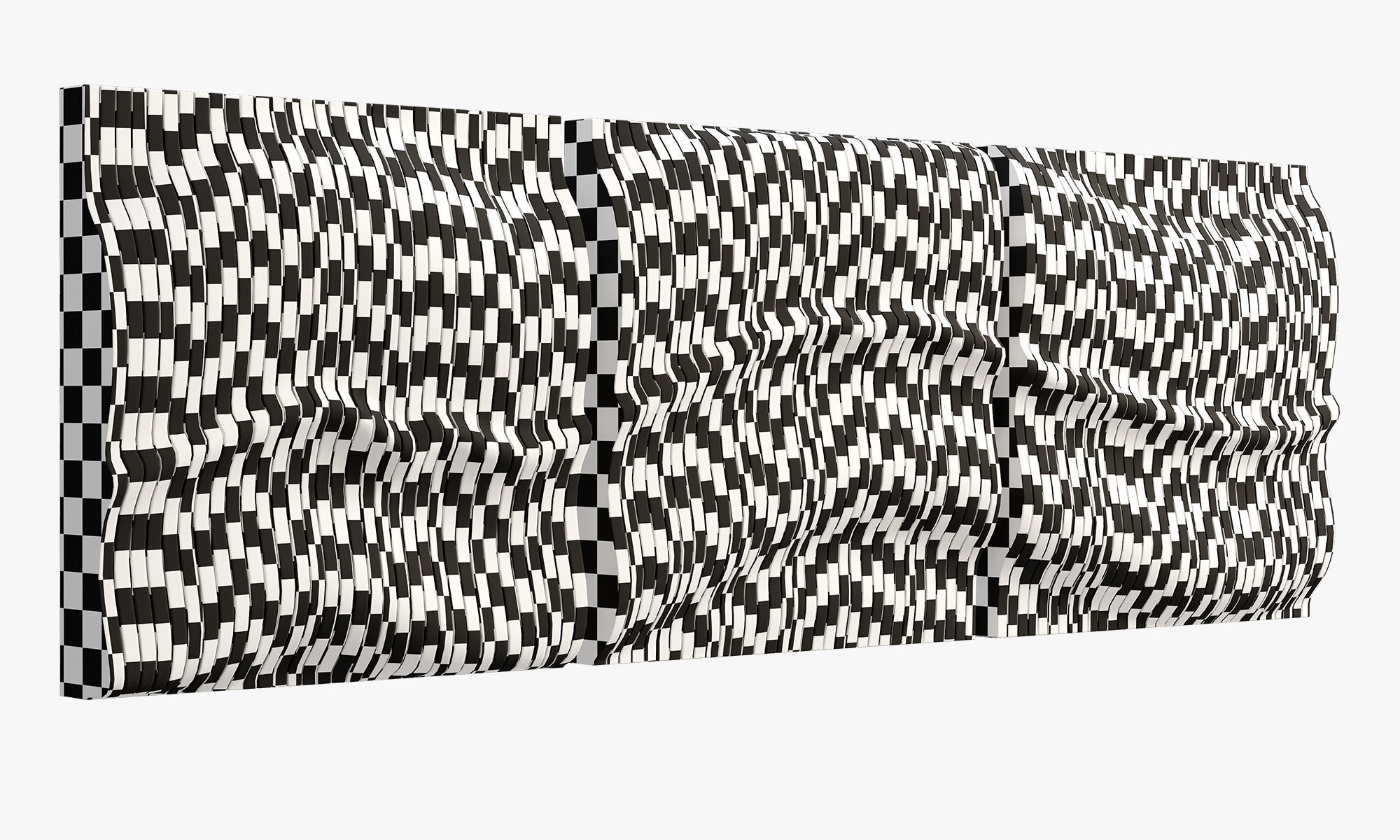 Joybird Legna Panels Wall Art 3D model_10