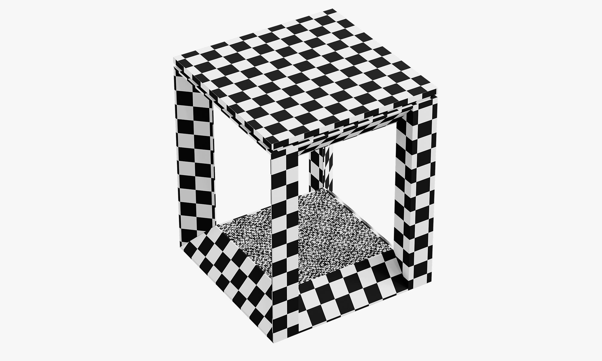 Joybird Lois Side Table 3D model_11