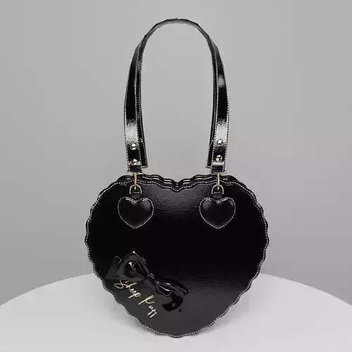 Heart black bag v2