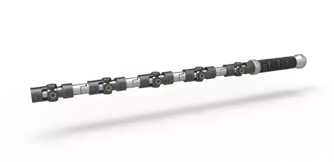 Weapon of Yelena Belova from movie Black Widow 2021 3D print model