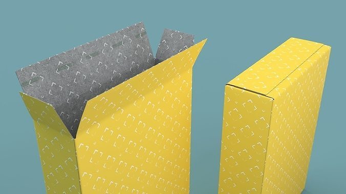 Package Box 3D model 5