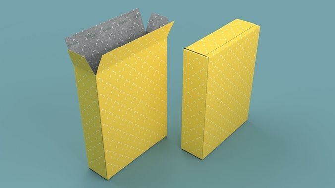 Package Box 3D model 2