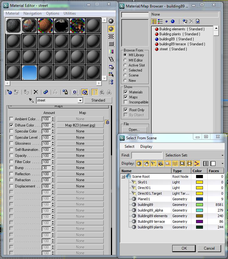 Building apartment - apartment Low-poly 3D model_13