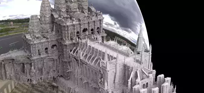 City Temple Sci fi fantasy themed