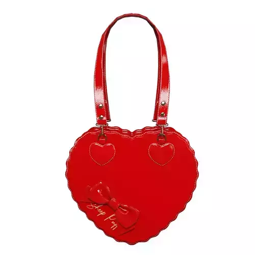 Heart red bag v4