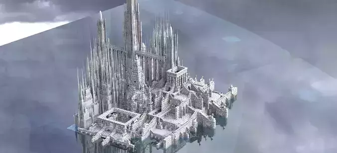 Sci fi Ancient City Atlantis  3