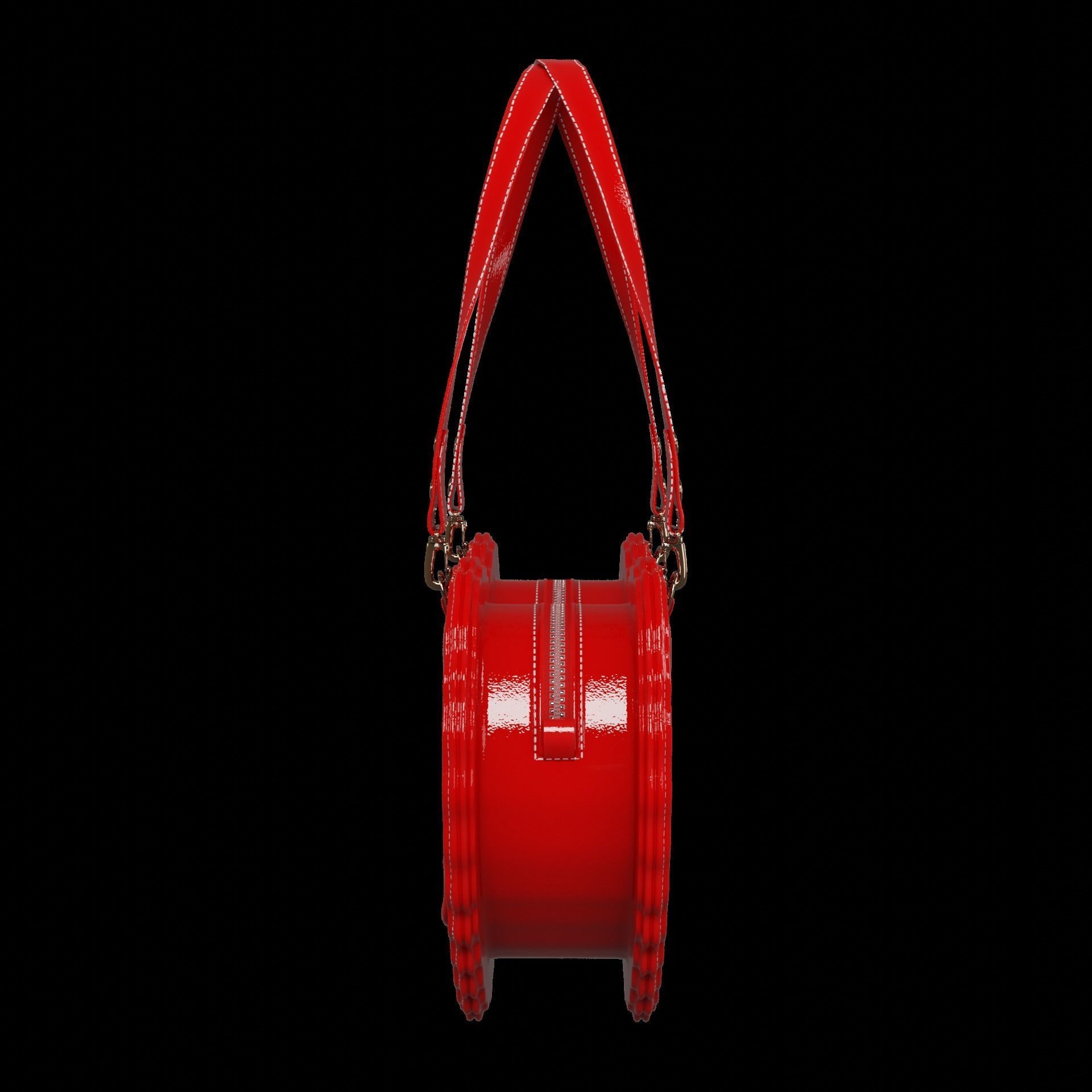 Heart bags 3D Model Collection_32