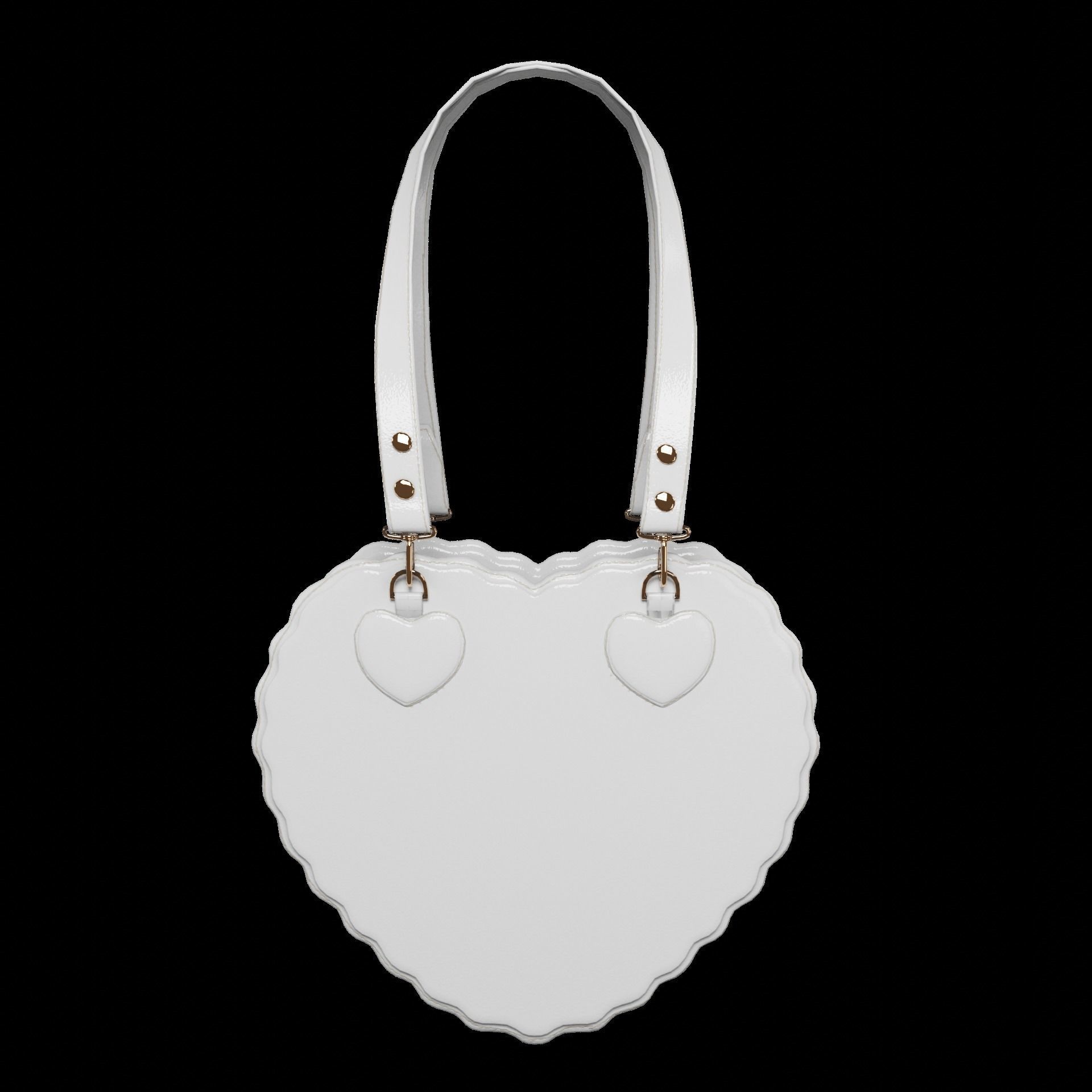 Heart bags 3D Model Collection_39