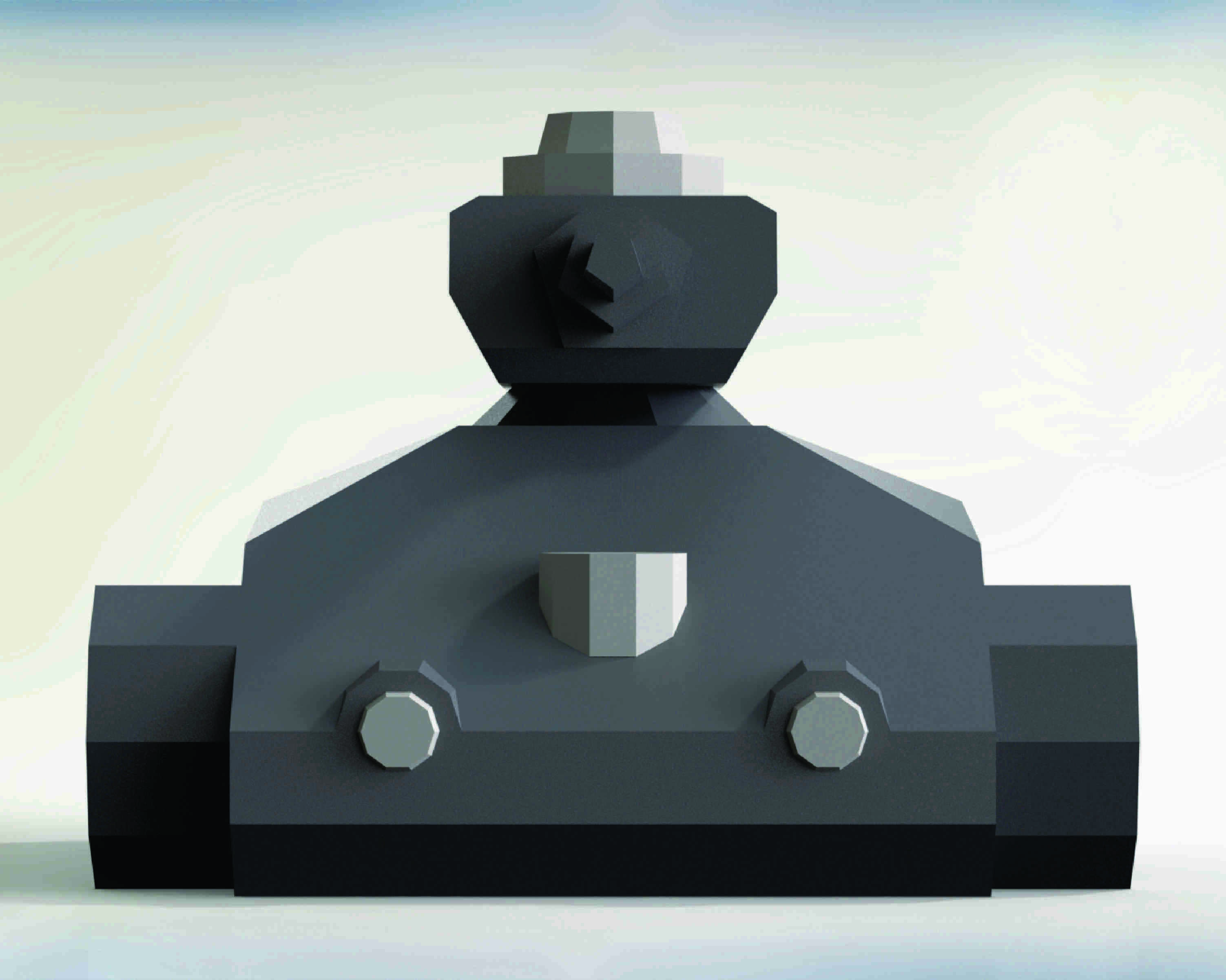 WW II  TANK 3D print model_1