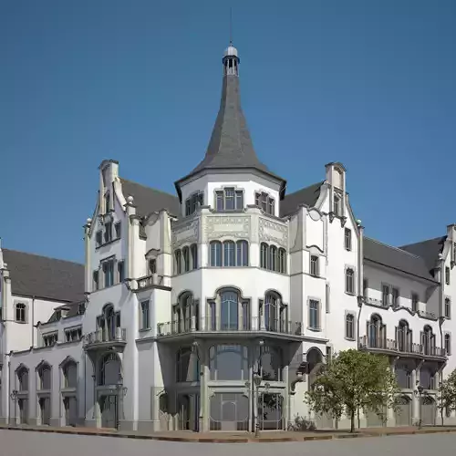 City Building 08 3D model