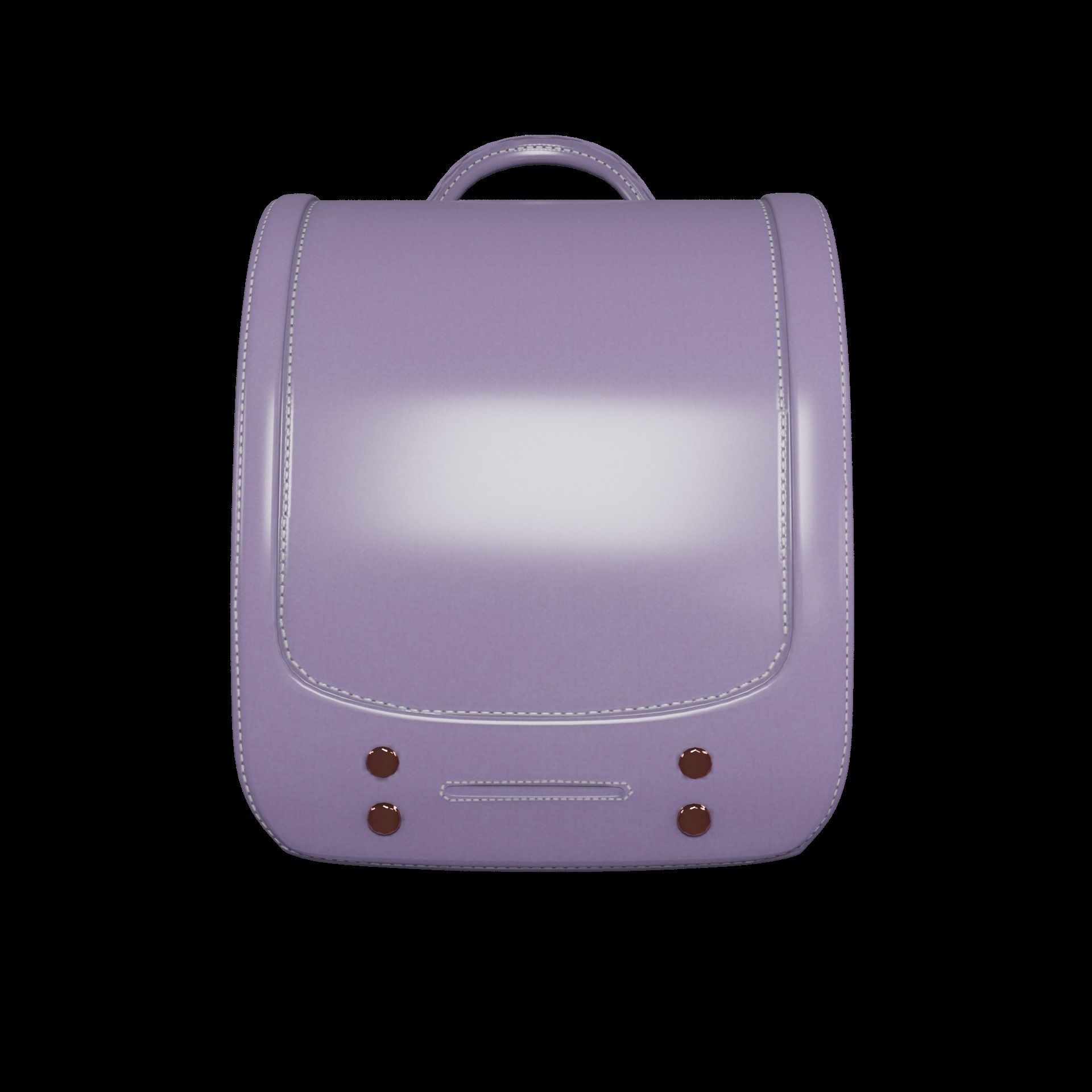 Student bag 3D Model Collection_57