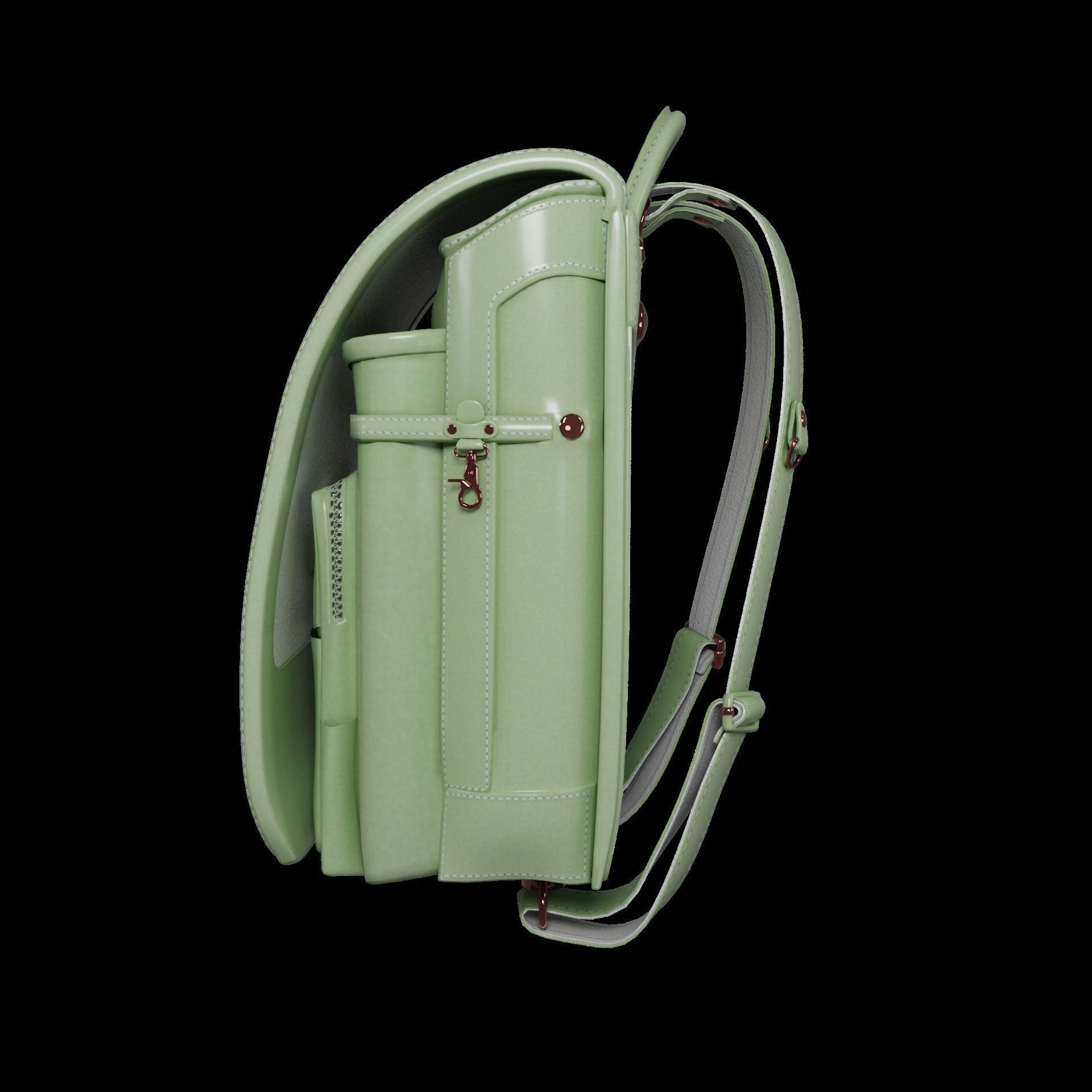 Student bag 3D Model Collection_43