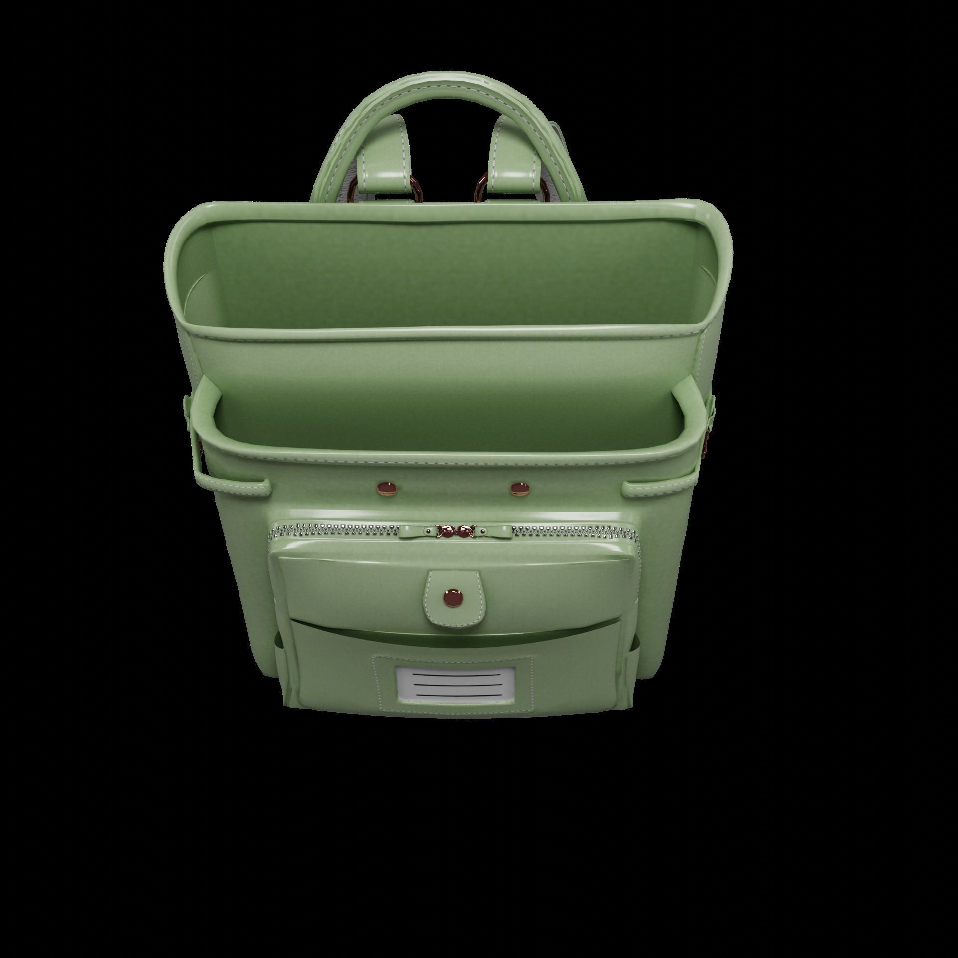 Student bag 3D Model Collection_46