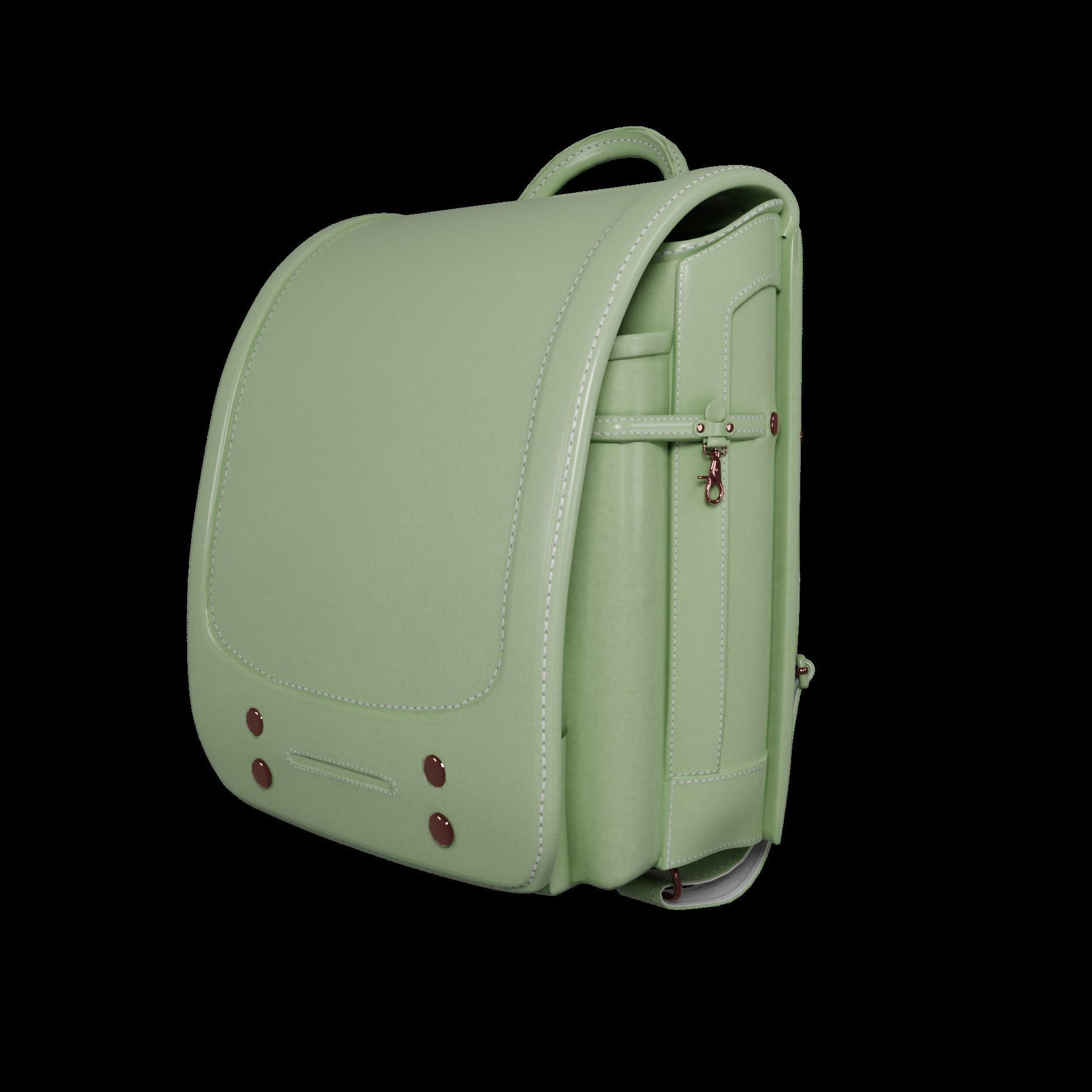 Student bag 3D Model Collection_44