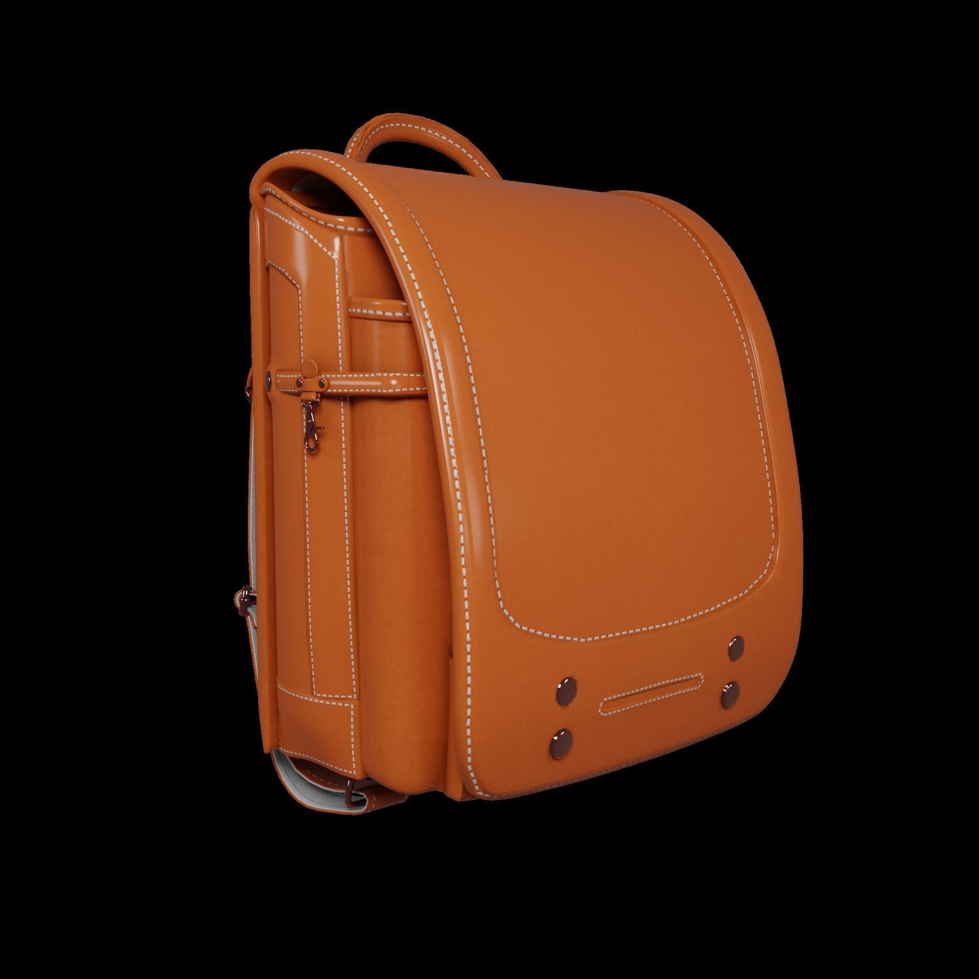 Student bag 3D Model Collection_48