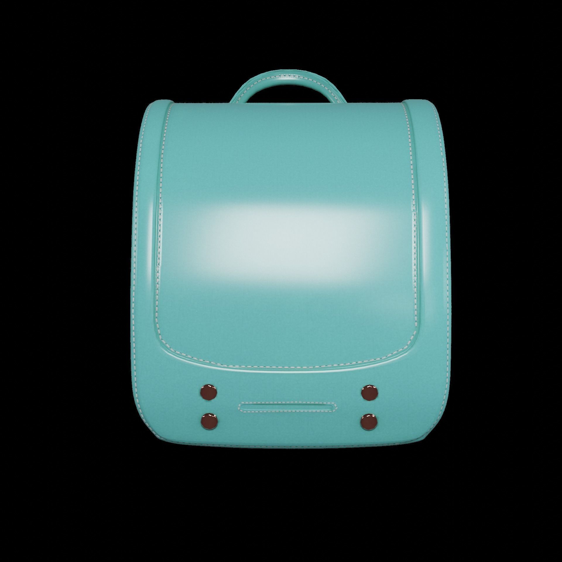 Student bag 3D Model Collection_17