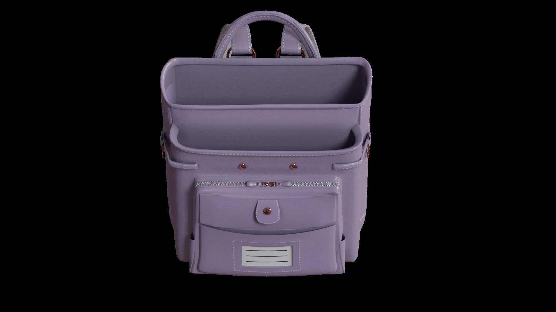 Student bag 3D Model Collection_66
