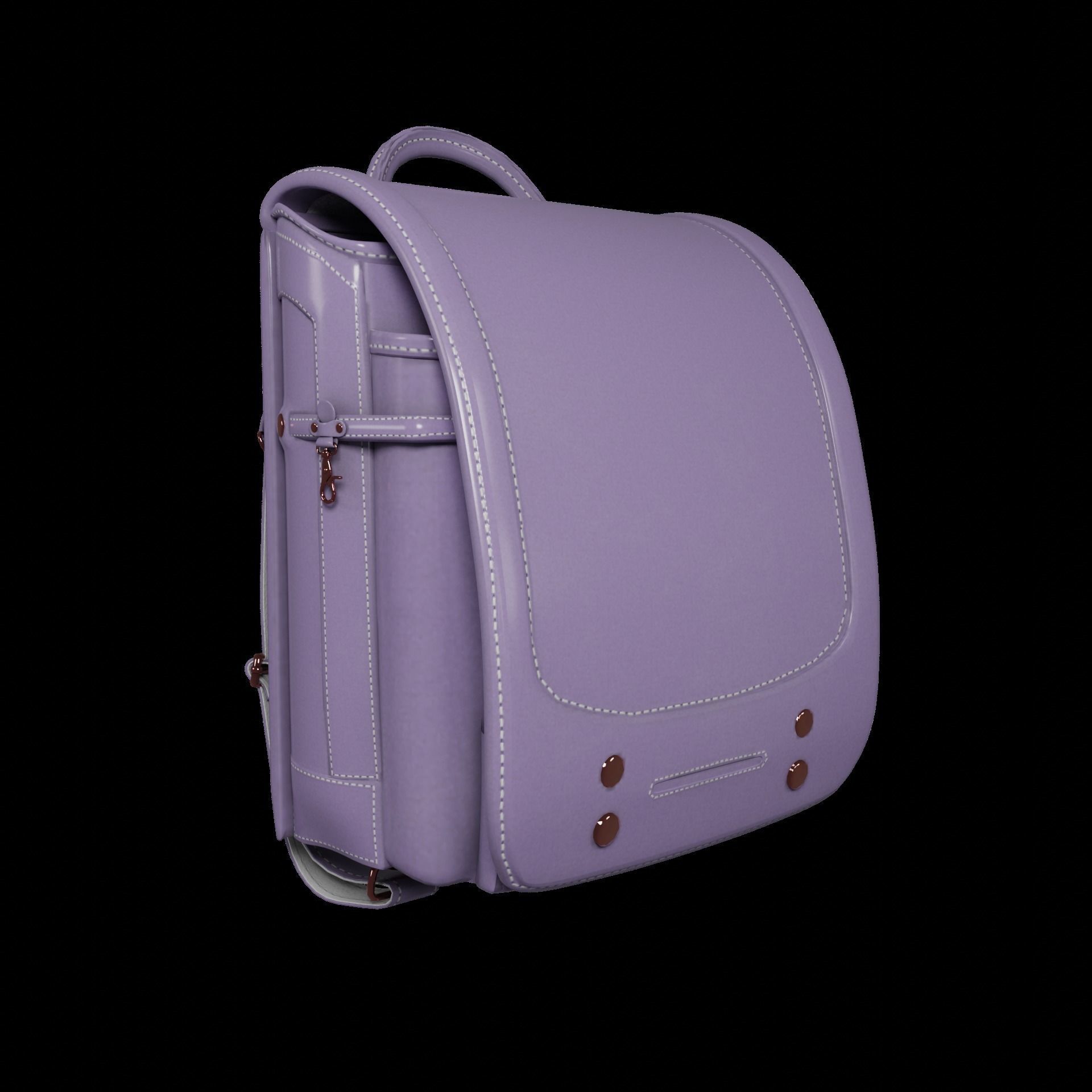 Student bag 3D Model Collection_58