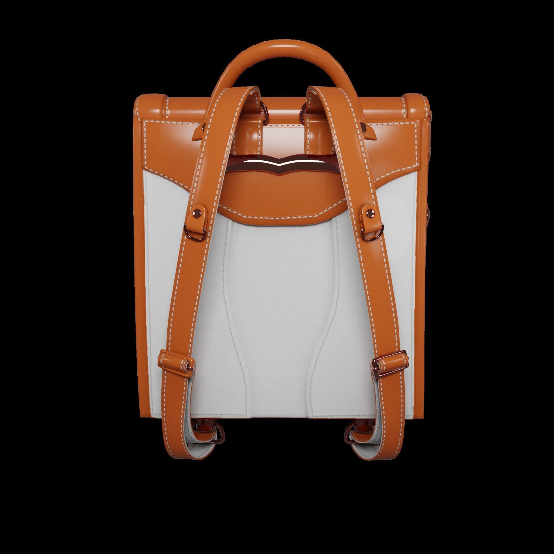 Student bag 3D Model Collection_51