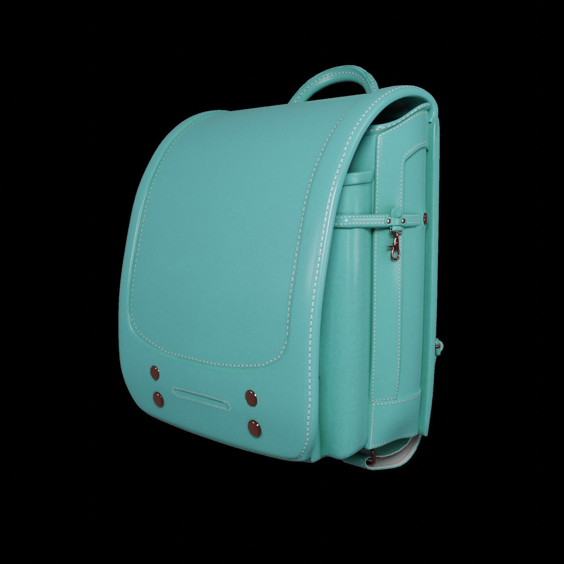 Student bag 3D Model Collection_24