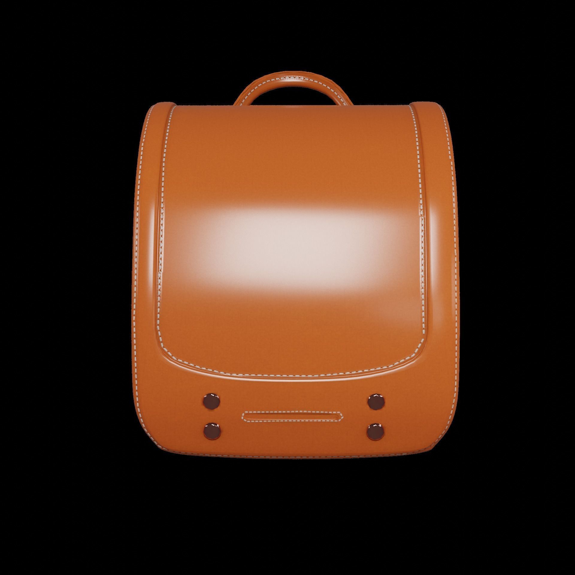 Student bag 3D Model Collection_47