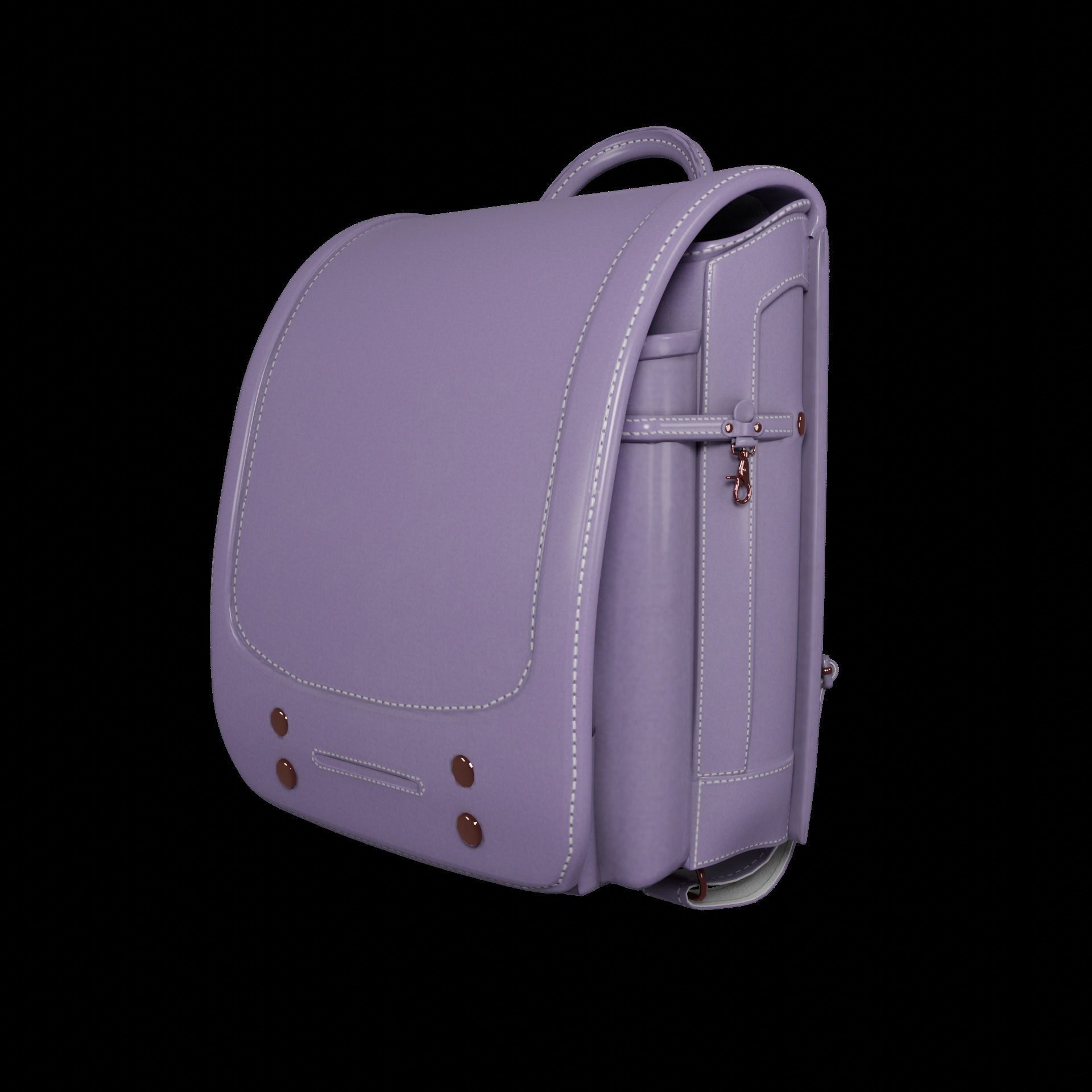 Student bag 3D Model Collection_64