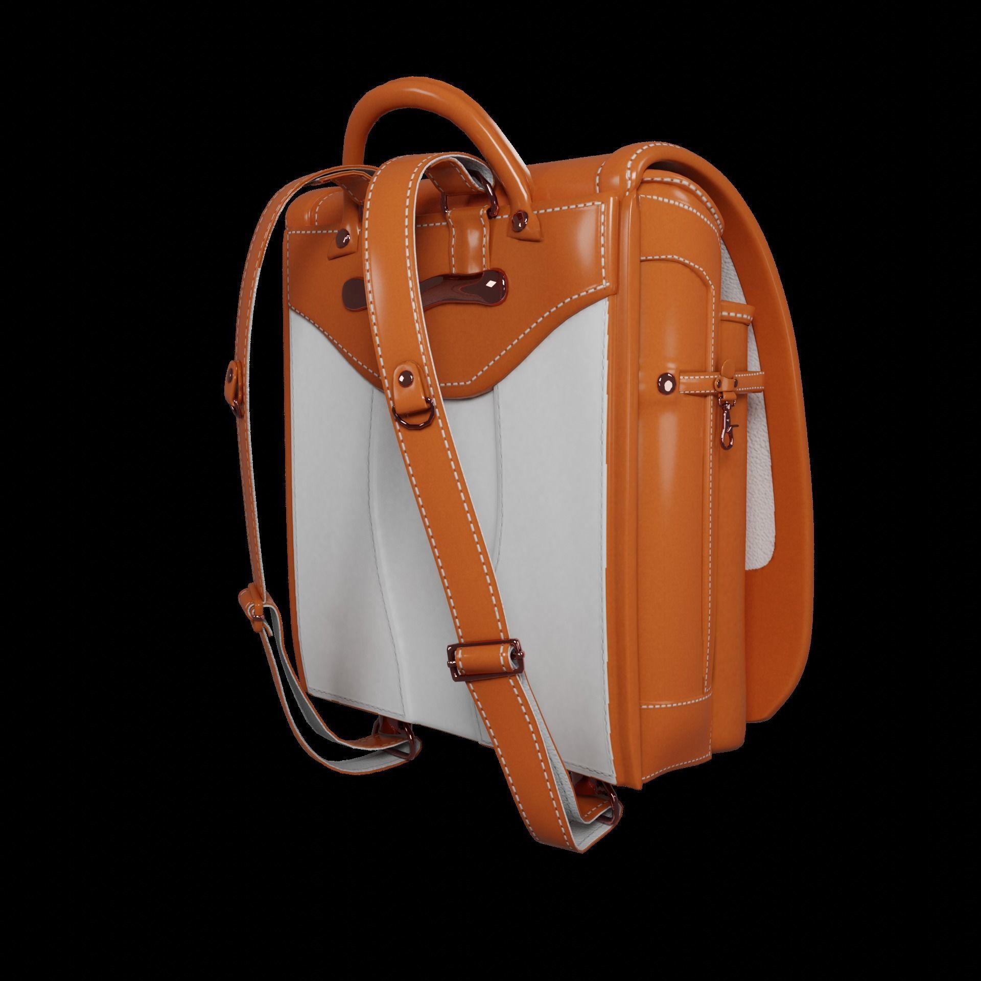 Student bag 3D Model Collection_50