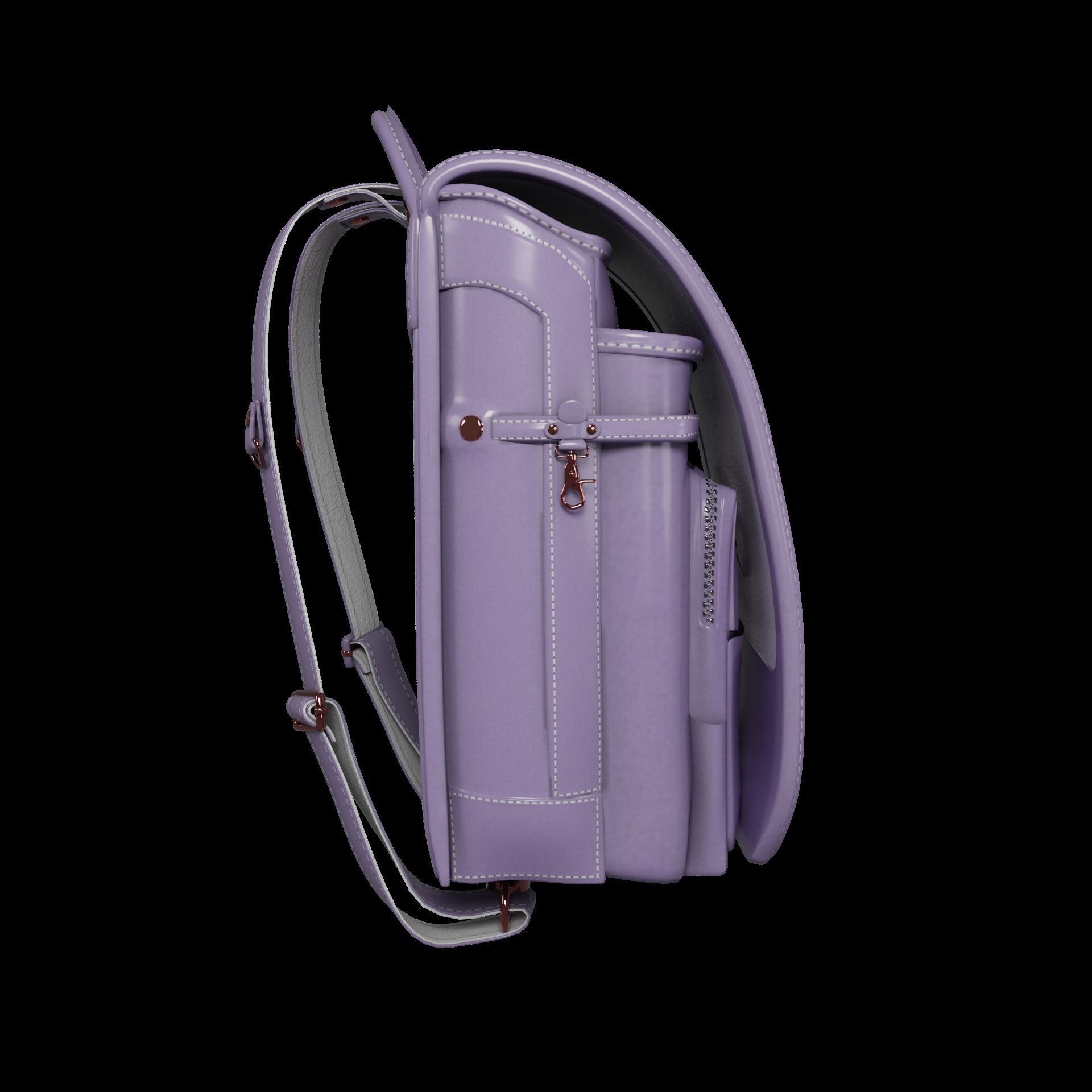 Student bag 3D Model Collection_59