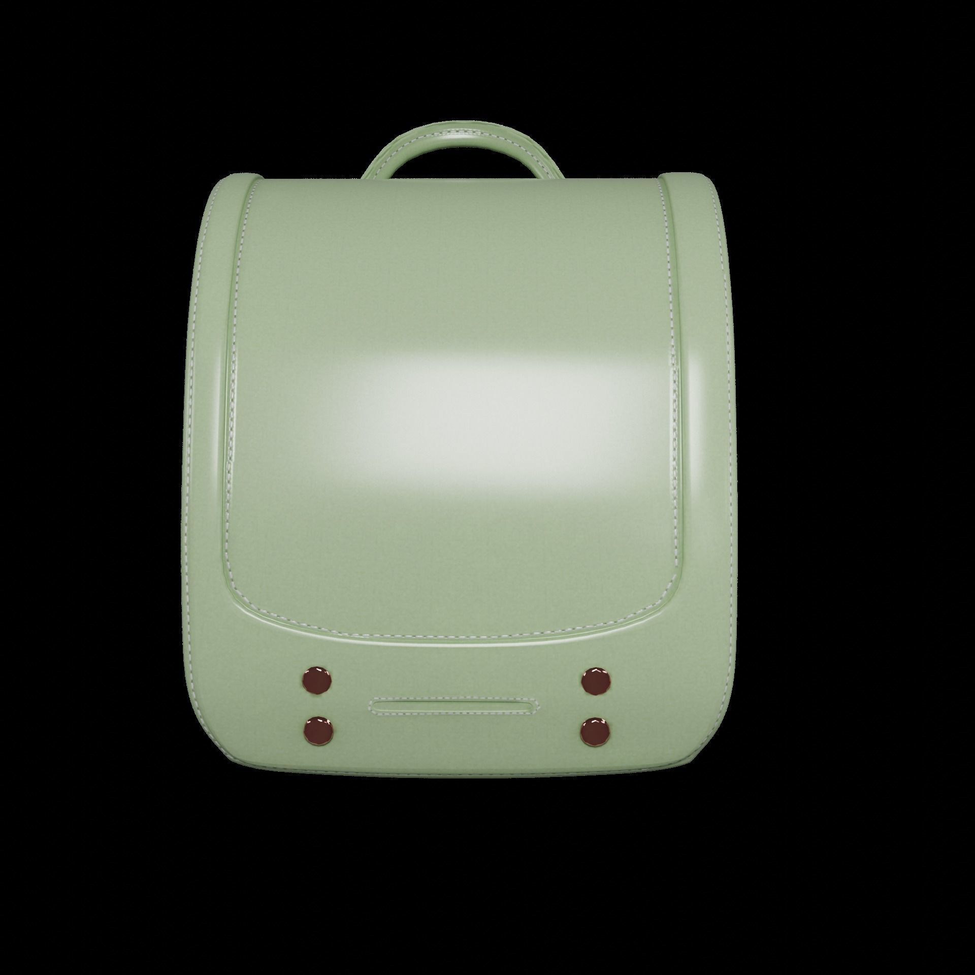 Student bag 3D Model Collection_37