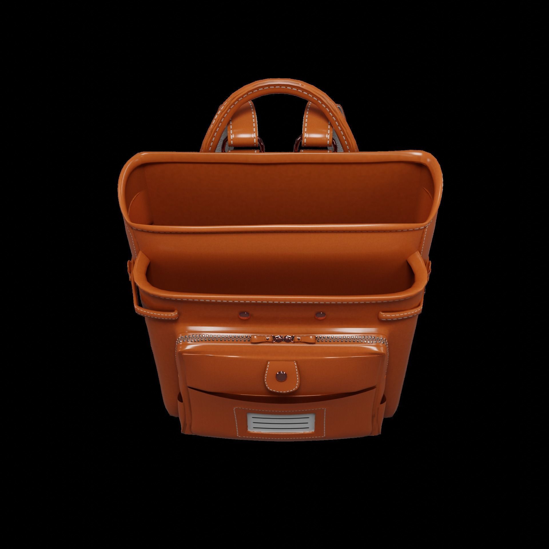 Student bag 3D Model Collection_56