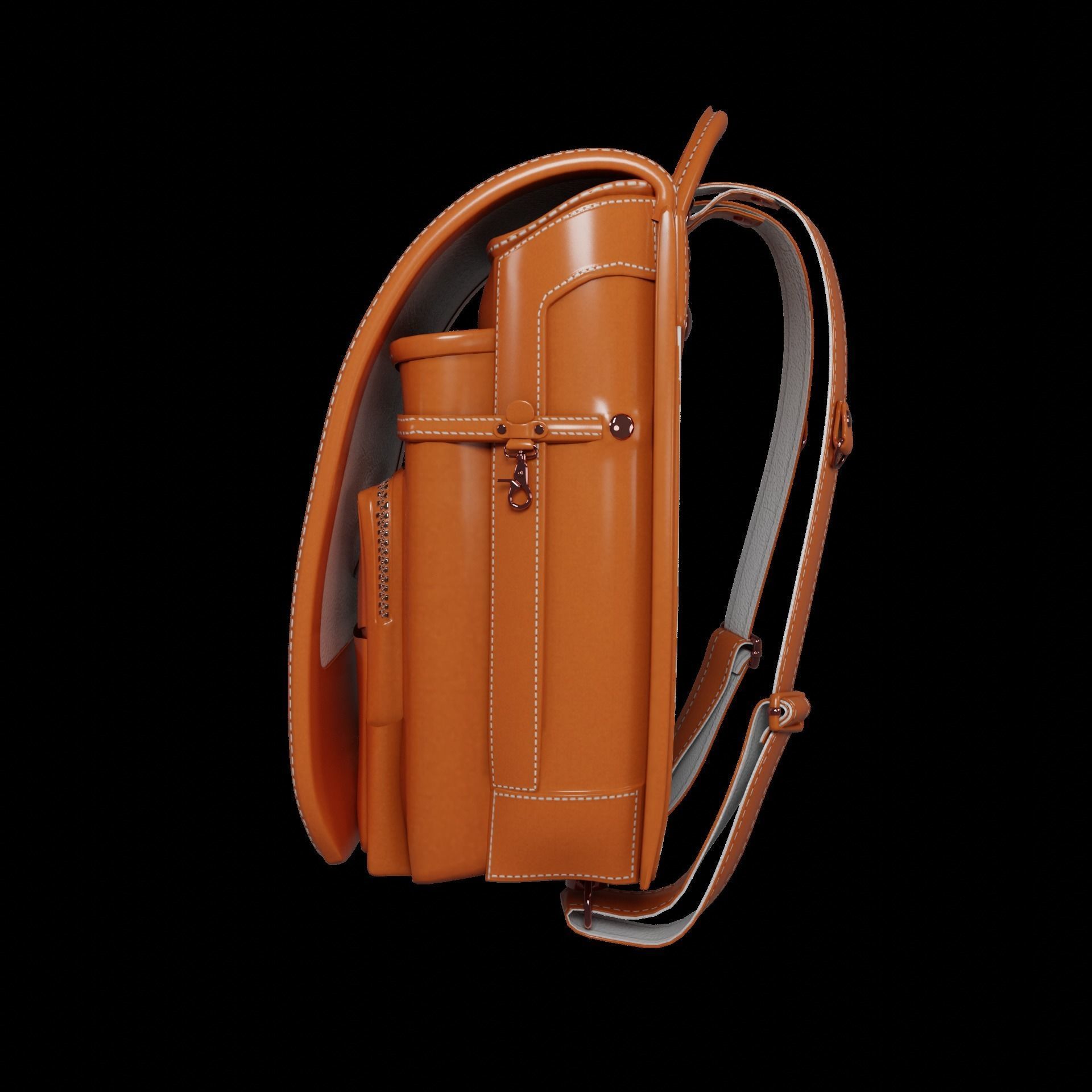 Student bag 3D Model Collection_53