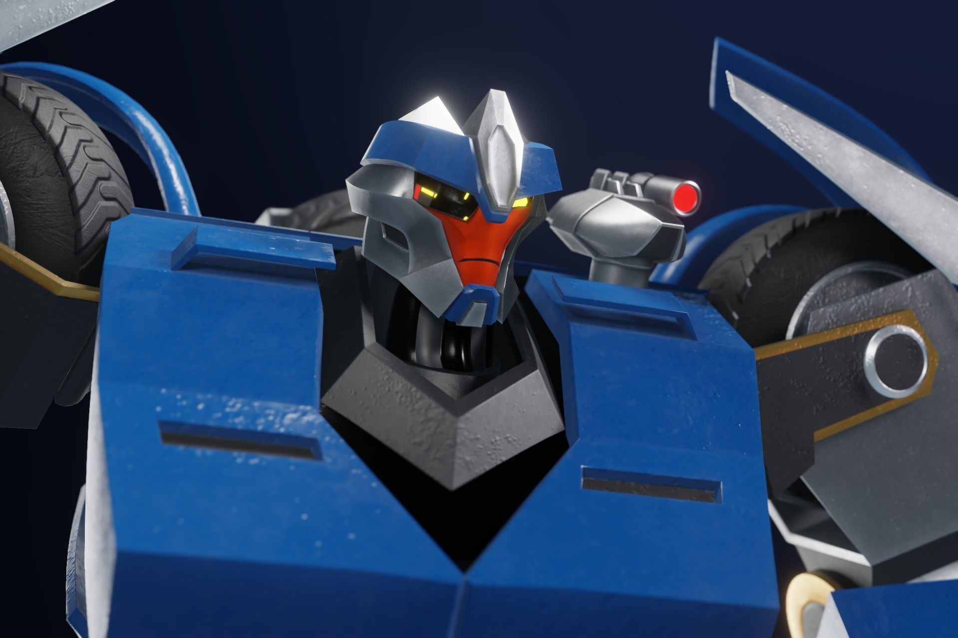 3D model Breakdown Transformers Prime Character Rig VR / AR / low-poly ...